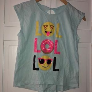 Girls Emoji Top